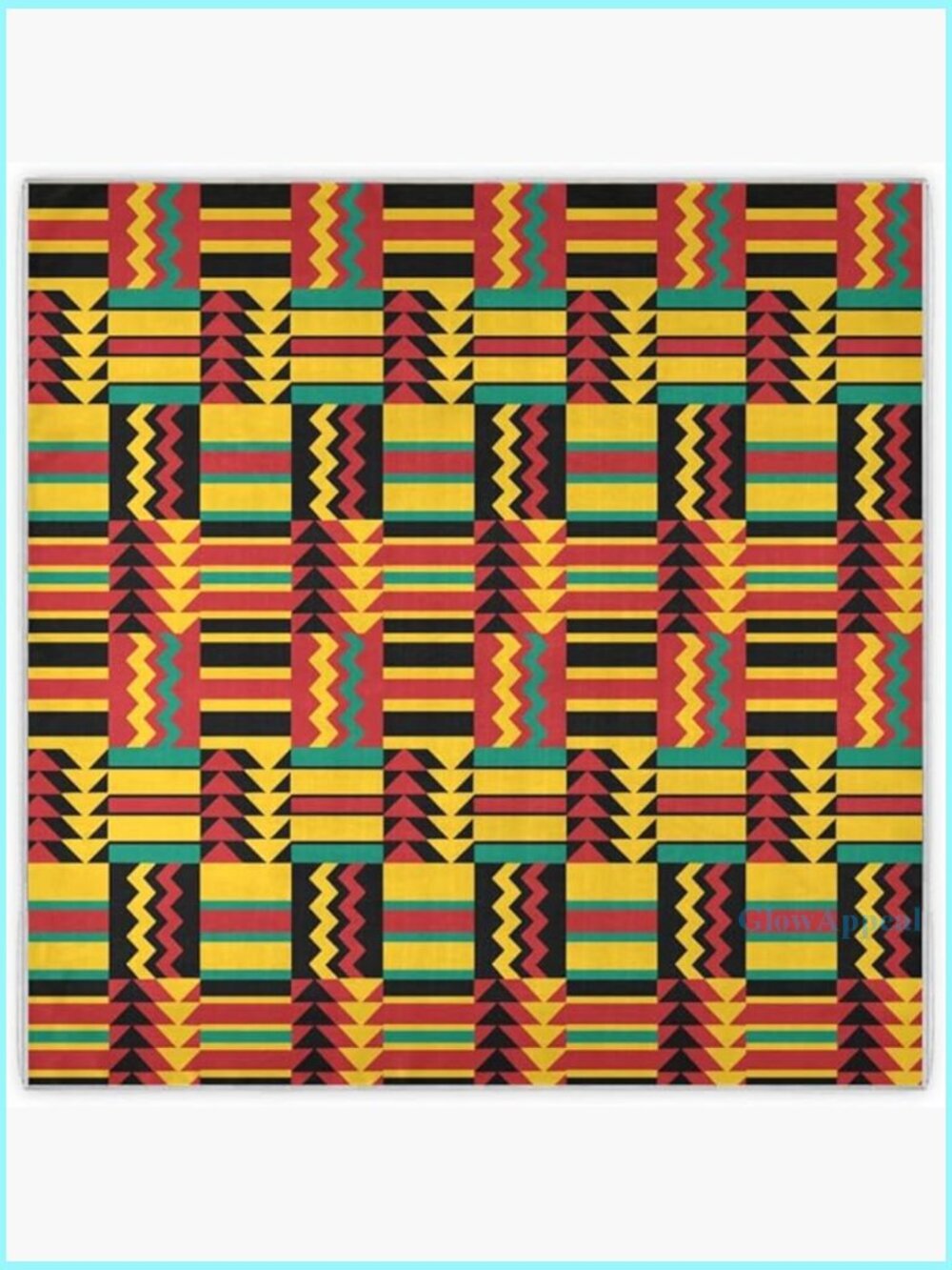 Large 35" Square Scarf, Silk-Like Polyester, Versatile Head & Neck Wrap